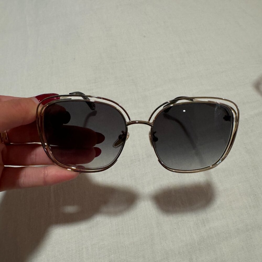 Chlo Oversized Gradient Sunglasses Ch00777sk 001 - image 8